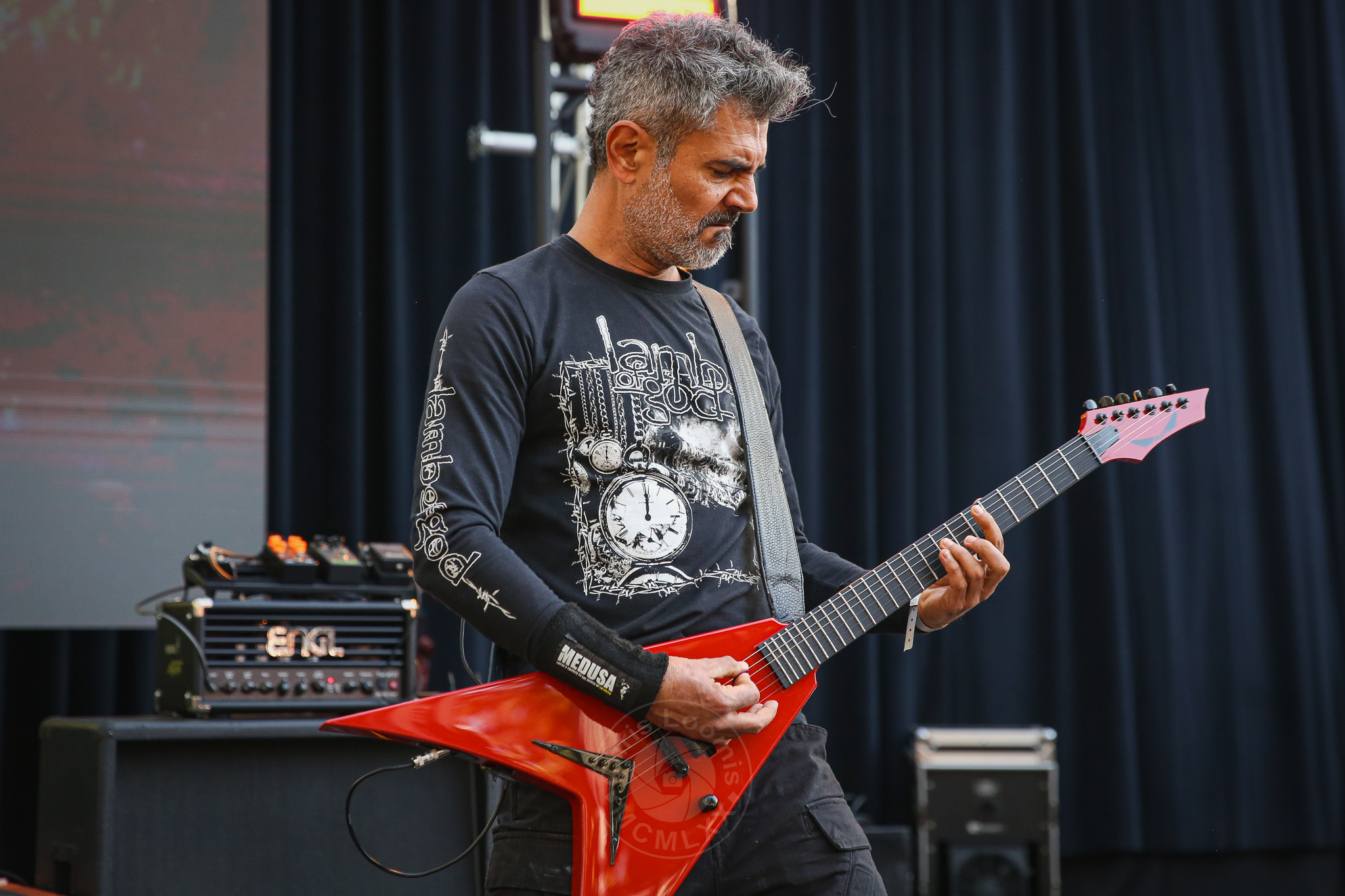 Ali Mohraz - Rhythm Guitarist of MEDUSA - Anthrax Tribute Band